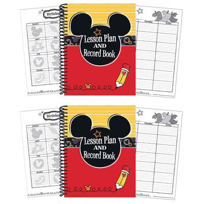 Mickey® Color Pop! Lesson Plan & Record Book, Pack of 2