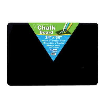Chalk Board, 24" x 36", Black