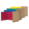 Corrugated Privacy Shield, 18" x 48", Assorted Colors, Pack of 24