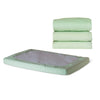 SafeFit™ Elastic Fitted Sheet, Compact-Size, Mint