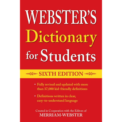 Webster's Dictionary for Students, Sixth Edition, Pack of 6