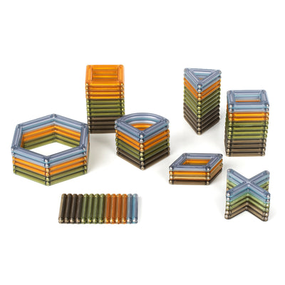 PowerClix® Frames, Natural, Magnetic Building Set, 75 Pieces