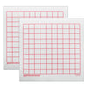 Graphing 3M Post-it® Notes,10 x 10 Grid, 4 Pads Per Pack, 2 Packs