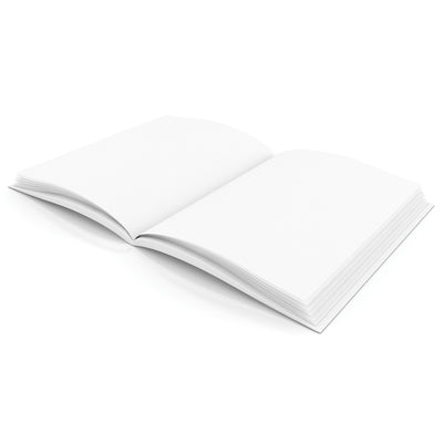 Hardcover Blank Book, Portrait 6" x 8", Pack of 12