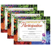 Certificate of Participation, 8.5" x 11", 30 Per Pack, 3 Packs