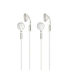 Ear Buds, In-Line Microphone and Play-Pause Control, Pack of 2