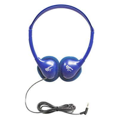 Kids On-Ear Blue Stereo Headphone, Pack of 3