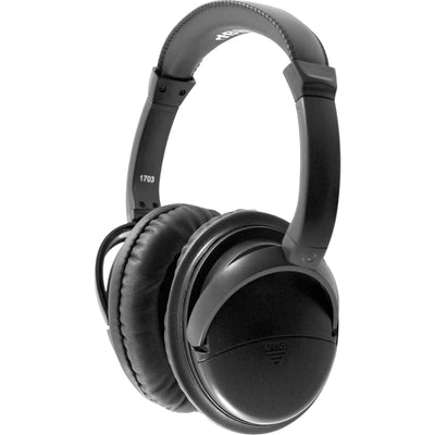 Deluxe Active Noise-Cancelling Headphones with Case