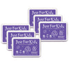 Just for Kids® Ink Pad, Purple, Pack of 6