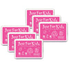 Just for Kids® Ink Pad, Hot Pink, Pack of 6