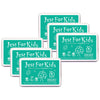 Just for Kids® Ink Pad, Turquoise, Pack of 6