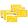 Just for Kids® Ink Pad, Yellow, Pack of 6
