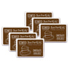 Just for Kids® Scented Ink Pad Chocolate-Brown, Pack of 6
