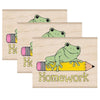 Homework Frog Stamp, Pack of 3