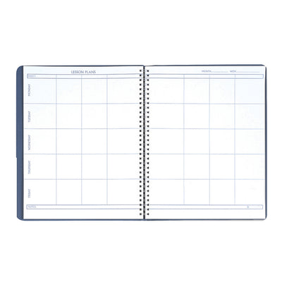 Lesson Planner Book, 41 Weeks, Blue, Pack of 2