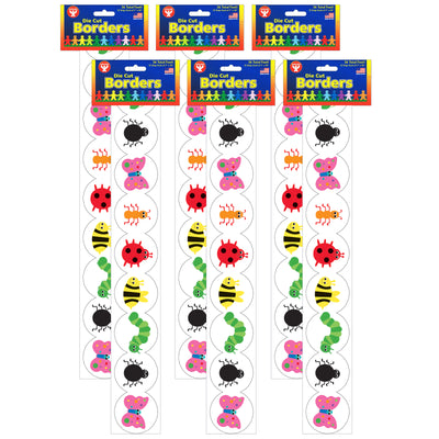 Bugs Border, 12 Strips-36 Feet Per Pack, 6 Packs
