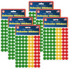 Behavior Stickers, 0.5", 320 Per Pack, 6 Packs