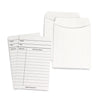 Library Cards & Non-Adhesive Pockets Combo, White, 150 Each-300 Pieces