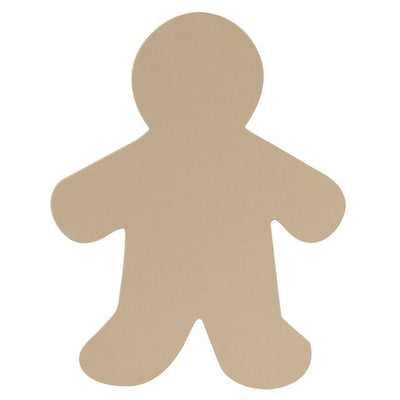 Multicultural Colors People Shape Card Stock Cut-Outs, 16" Me Kid, 24 Per Pack, 2 Packs