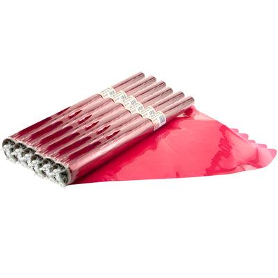 Cello-Wrap™ Roll, Red, 20" x 12.5', 6 Rolls