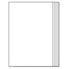 Rectangle Blank Book for Young Authors Resource Book, Grade K-3, Paperback, Pack of 12
