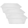 Cubbie Tray, Clear, Pack of 3
