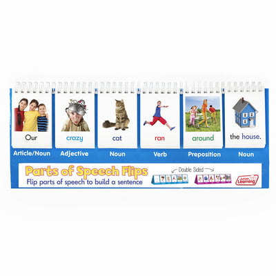 Double-Sided Parts of Speech Flips, Pack of 2