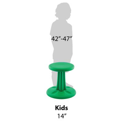 Kids Wobble Chair 14" Green