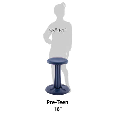 Pre-Teen Wobble Chair 18.7" Dark Blue