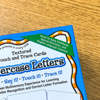 Textured Touch and Trace: Lowercase Manipulative