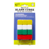 Blank Dice Set with Stickers, 12 Per Pack, 6 Packs