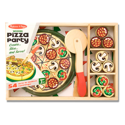 Pizza Party - Wooden Play Food Set