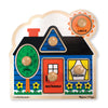 First Shapes Jumbo Knob Puzzle, 12" x 12", 5 Pieces