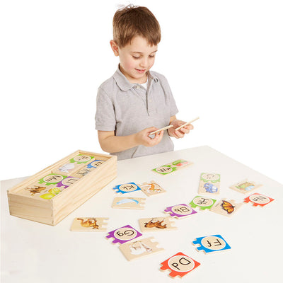 Self-Correcting Wooden Number Puzzles