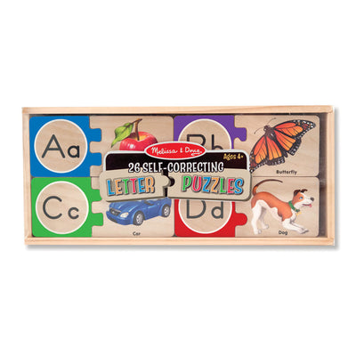 Self-Correcting Wooden Number Puzzles