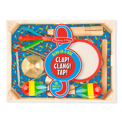 Band-in-a-Box - Clap! Clang! Tap!, 10 Pieces