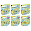 Removable Highlighter Tape, Blue, Pack of 6