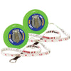 Wind-Up Tape Measure, 33 ft-10m, Pack of 2
