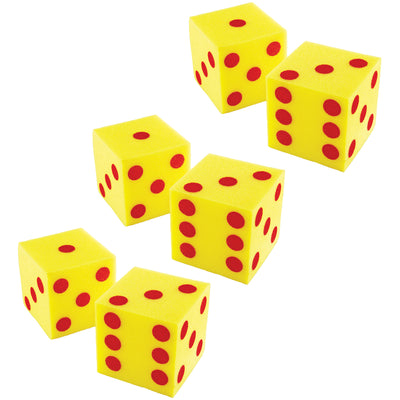 Giant Soft Dot Cubes Set, 2 Per Pack, 3 Packs