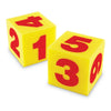 Giant Soft Numeral Cubes, 2 Per Pack, 3 Packs