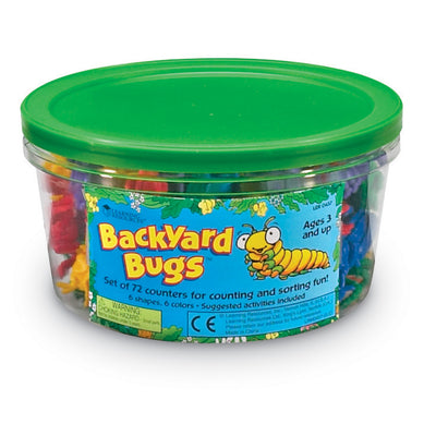 Backyard Bugs™ Counters, Pack of 72