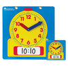 Write & Wipe Clocks Classroom Set, 1 Demonstration Clock, 24 Student Clocks