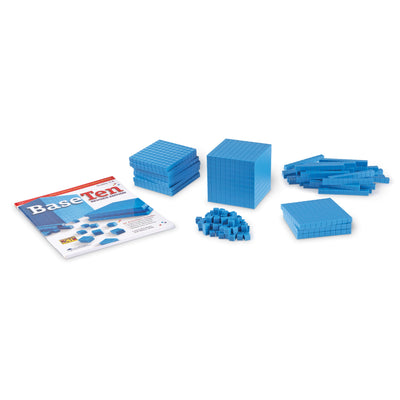 Blue Plastic Base Ten Starter Set