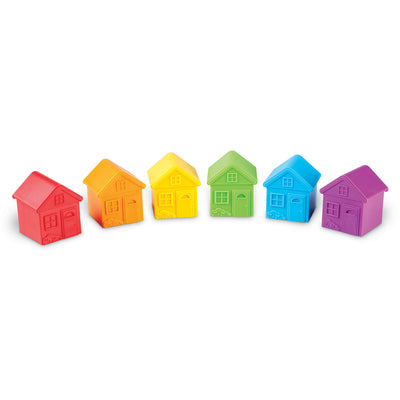 All About Me Sort & Match Houses, Set of 6