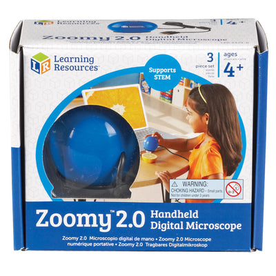 Zoomy™ 2.0 Handheld Digital Microscope - Blue