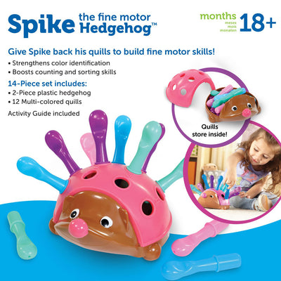 Spike The Fine Motor Hedgehog® Pink