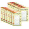 Removable Mounting Tabs, 1-2" x 1-2", 64 Per Pack, 12 Packs
