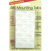 Removable Tabs, 0.5" x 0.5", 480 Per Pack, 3 Packs