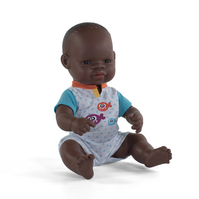 Anatomically Correct Newborn Doll, 12-5-8", African Boy