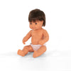 Anatomically Correct 15" Baby Doll, Caucasian Boy, Brunette